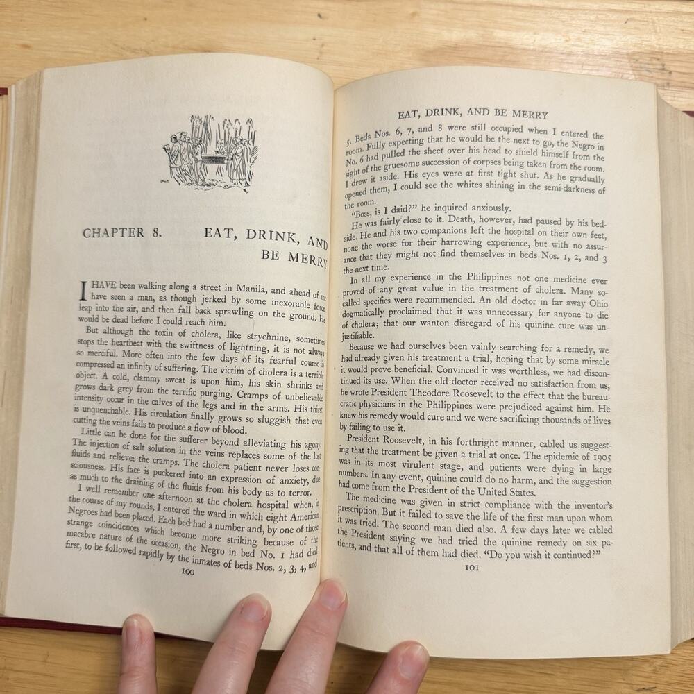 An American Doctors Odyssey By Victor Heiser Vintage 1936 Hardcover 10th Edition - Picture 13 of 16